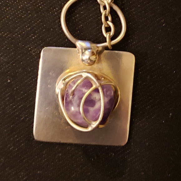 D.S. Denmark Sterling Silver Pendant Necklace - Picture 4 of 5